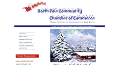 Desktop Screenshot of northpolechamber.us