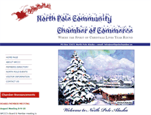 Tablet Screenshot of northpolechamber.us